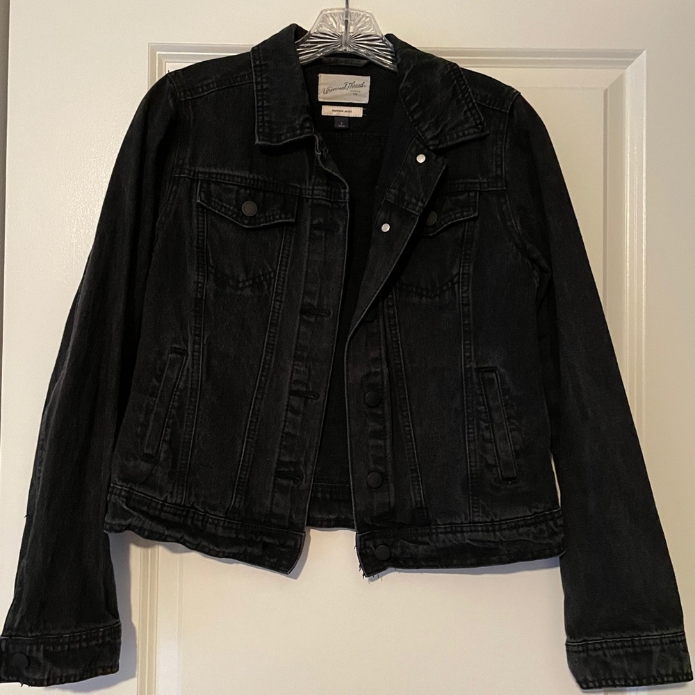 Universal Thread Black Jean Jacket